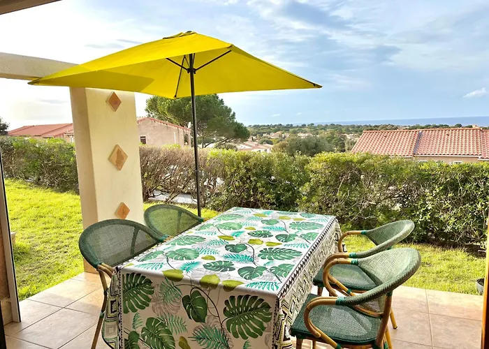 Sant Ambroggio, Vue Mer, Port A Pied, Balagne, 4 Pers Appartement Lumio (Corsica)