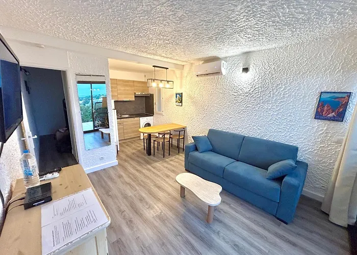 Sant Ambroggio, Vue Mer, Port à Pied, Balagne, 4 Pers Apartamento